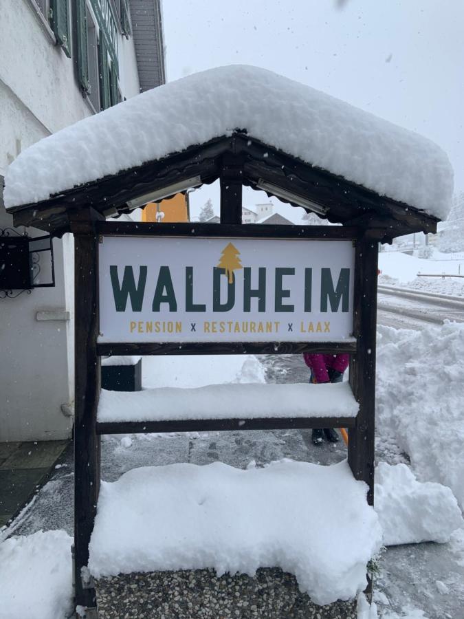 Waldheim Pension Laax Wohnung Luaran gambar